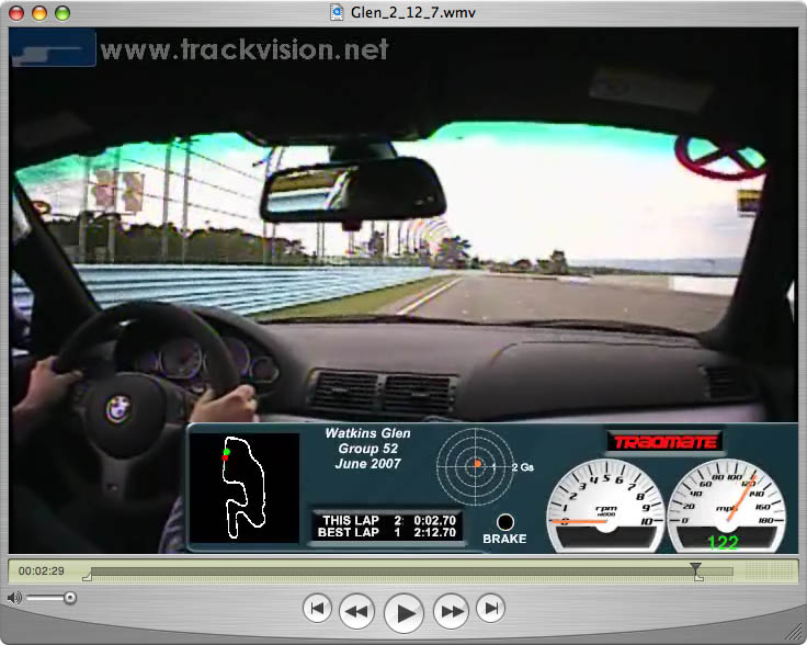 2:12.7 @ The Glen in an E46 M3